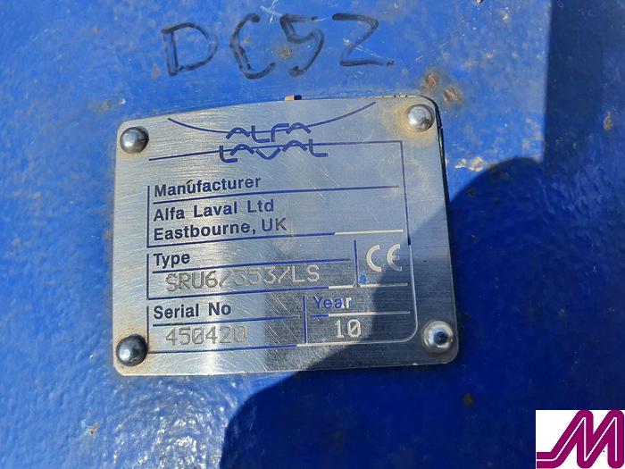 Used 2010 Alfa Laval SRU6/353/LS