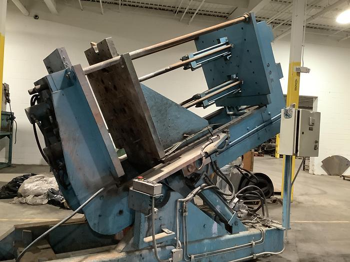 Used HALL 2-CYLINDER TILT-POUR PERMANENT MOLD CASTING MACHINE