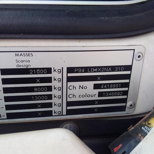 Usado 1999 Scania 94 L 310