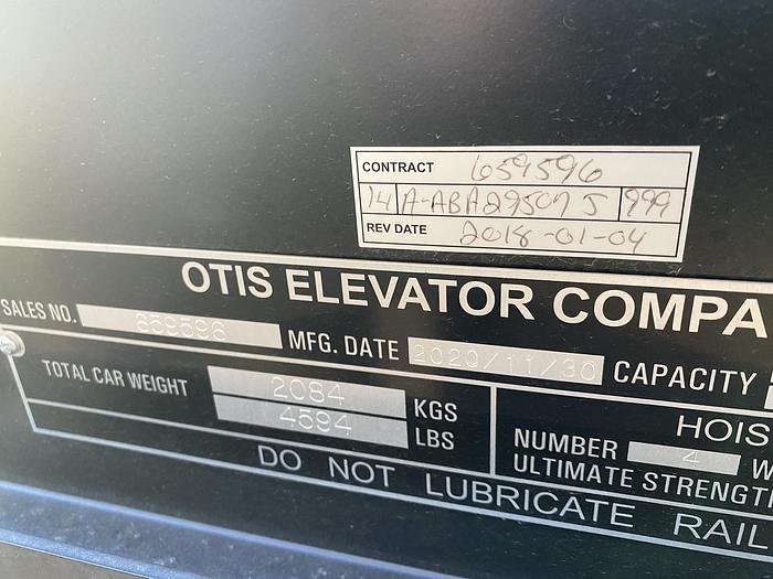 Used 2021 Otis Elevator Cars