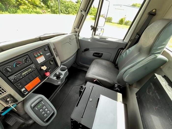 Used PM 12023 11,905 lbs Knuckle Boom on 2013 International 4300 Reg Cab Flatbed Truck - C83944