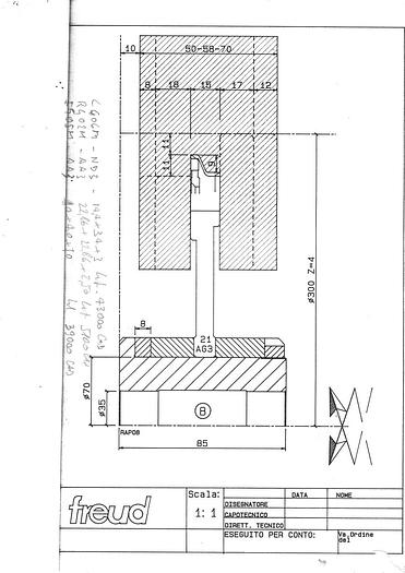 Used Gruppo utensili serramento usato