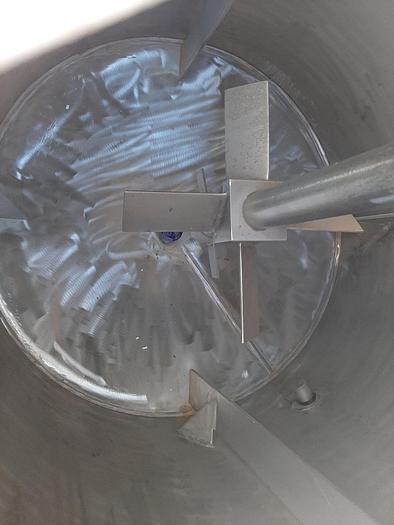 Used Tank, 45 Gallon, 304 S/st, Jkt, Agit, FT/CB #S744716