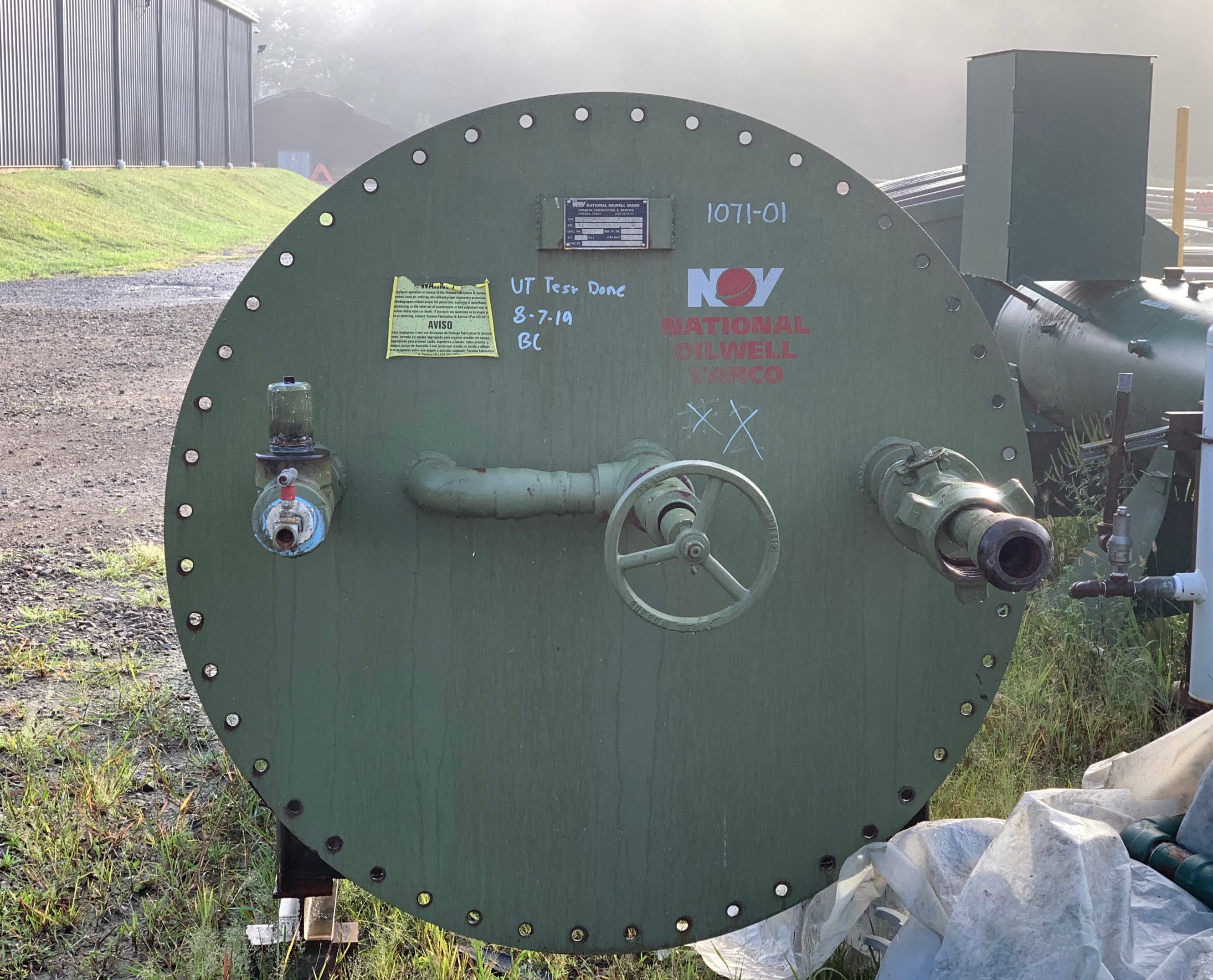 Used Line Heater, 1.5 mmbtu, 2.5", 5000