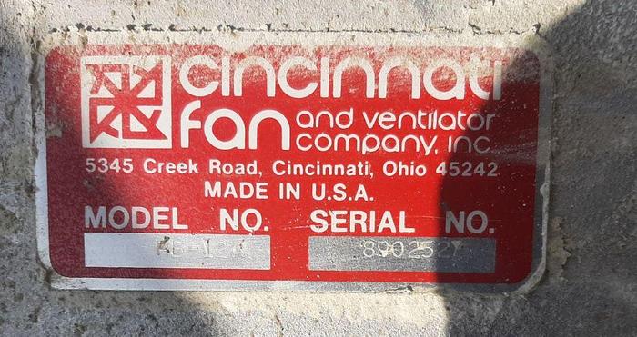 Used Dust Collector, Baghouse, 846 SF, Farr Tenkay, Cartridge, Mdl C3 #S744534