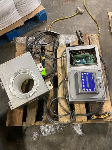 Used Safeline Mettler Toledo Flow Through Metal Detector V3/6F/100/300