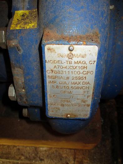 Used TB MAG 10.5" SS PUMP AND DRIVE 15HP