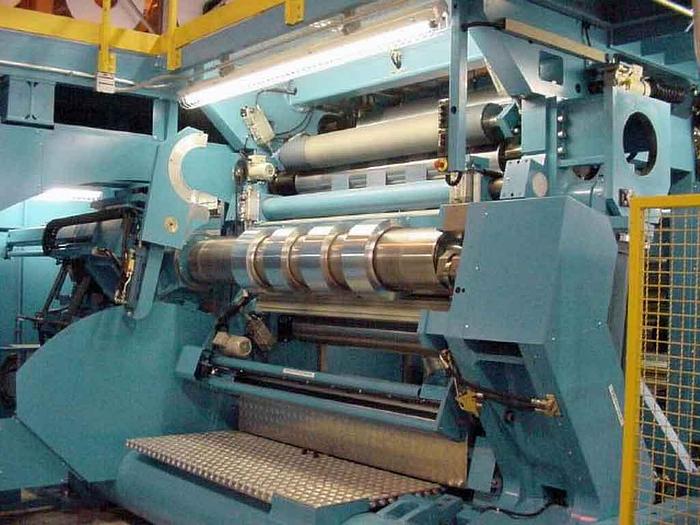 Used KAMPF   .38mm Alu. Slitting Line (Us.) #3520