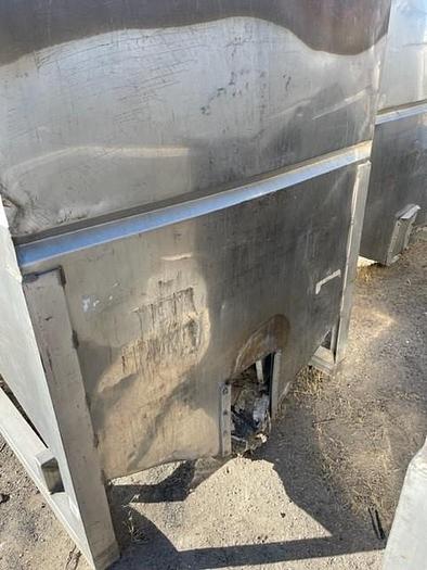Used Stainless Steel Hopper Tank
