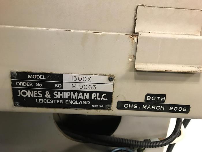 Used JONES & SHIPMAN 1300X/650 10" X 27" OD/ID PROGRAMMABLE UNIVERSAL GRINDER