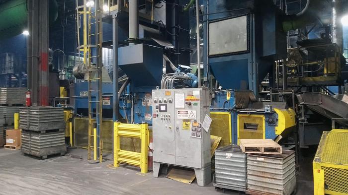 Excellent 2010 Wheelabrator 4 Wheel Mesh Belt #MB2010
