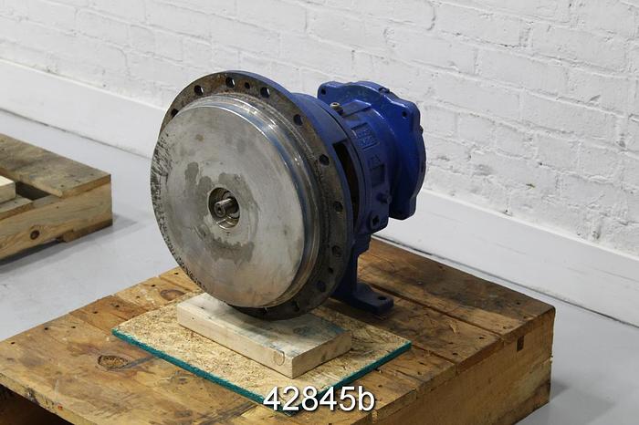 Used Goulds 3196 MTX Power End With 13" Diameter Stainless Steel Stuffing Box #42845