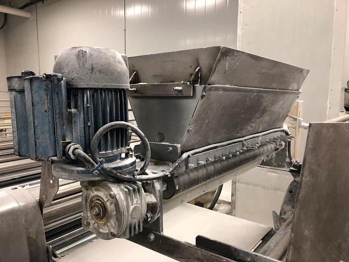 Used Seewer-Rondo 5-Head Dough Sheeter