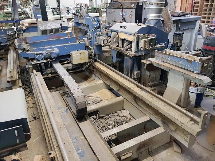 Used 2000 Dieffenbacher Finger jointing system Finger jointing system MEGA 500