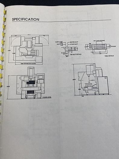 Used 1991 Bridgeport Interact 308 CNC Machining Center