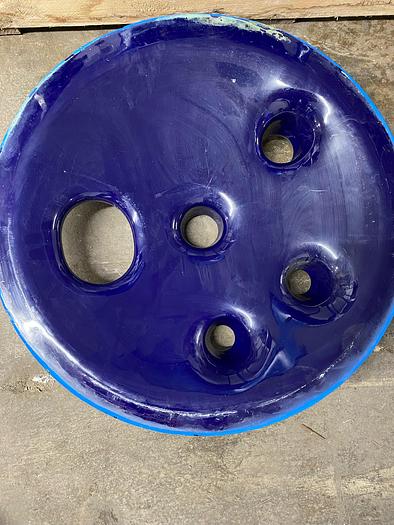 Used 25 GALLON PFAUDLER GLASS LINED REACTOR BODY – JACKETED