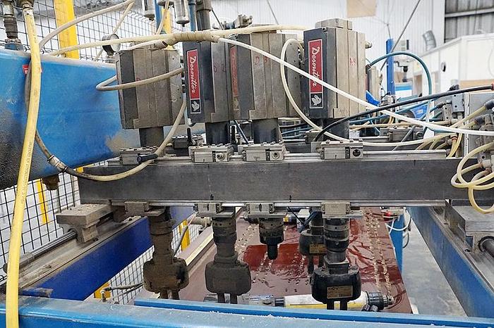 Used CUSTOM-BUILT DESOUTTER DRILLING AND GROOVING MACHINE