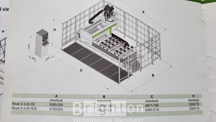 Used 2006 Biesse Rover A Used Pod and Rail CNC #BM2283