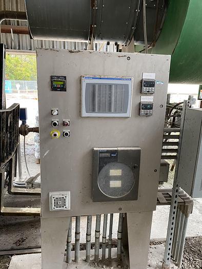 Used Used Duske Model SPD-8000 Carbon Steel Rotary Dryer System