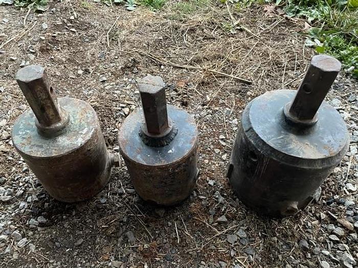 Used Mobile Three Key Hollow Stem Auger Bit