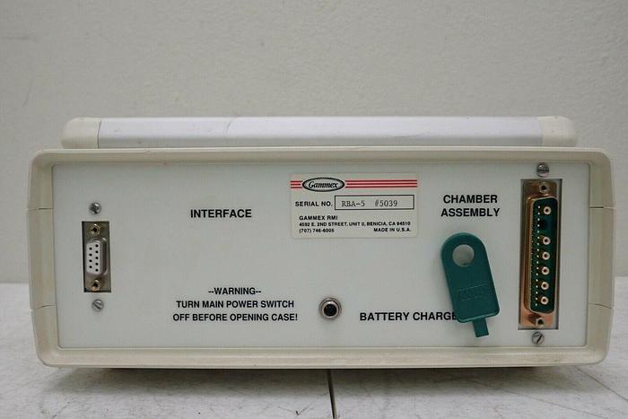Used Gammex RBA-5 Radiation Beam Analyzer