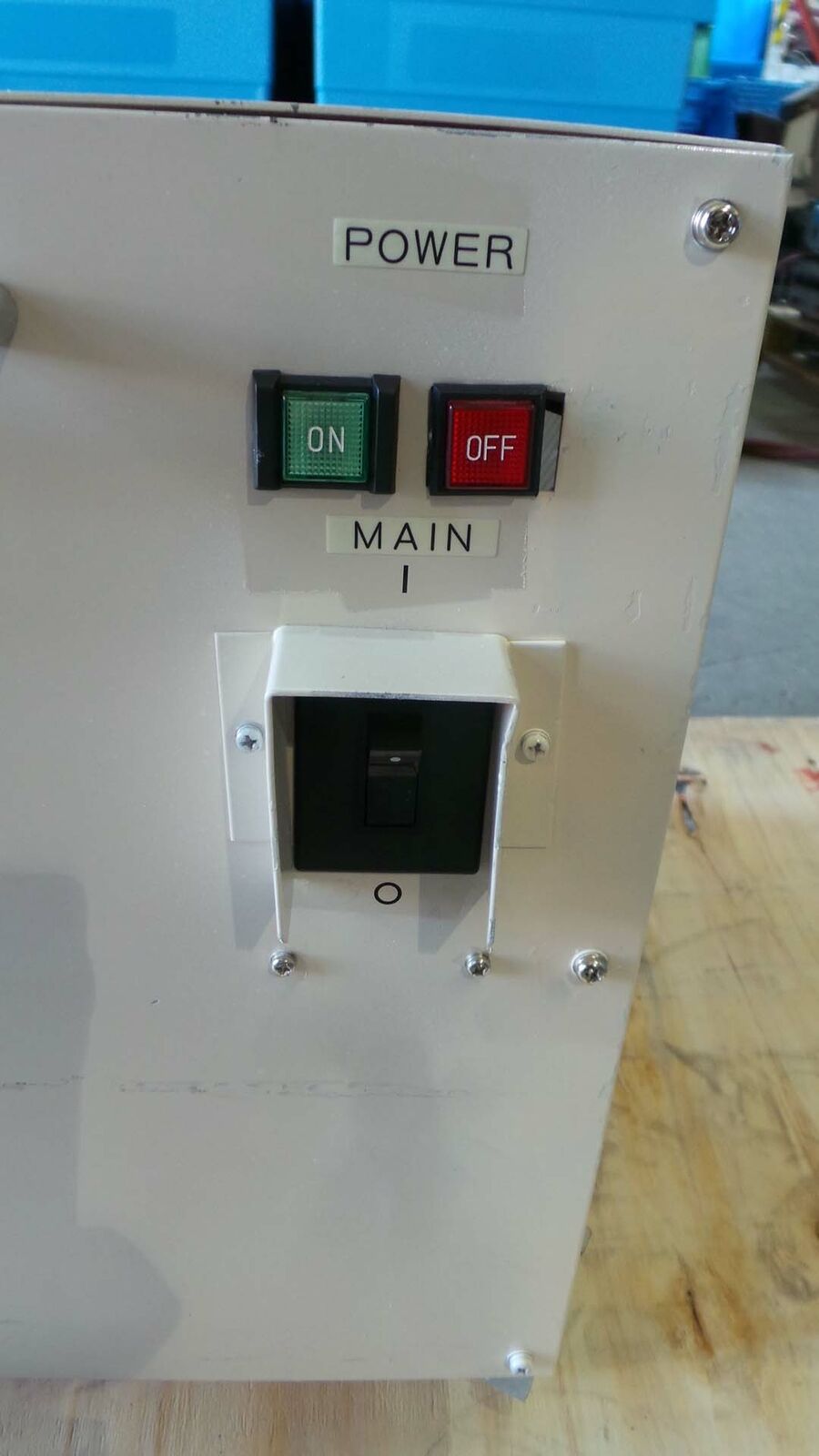 Used Nikon Power Unit, Power Supply ROLL AROUND / 220~240 V / 4A / 50~60Hz / OPTiSTAT