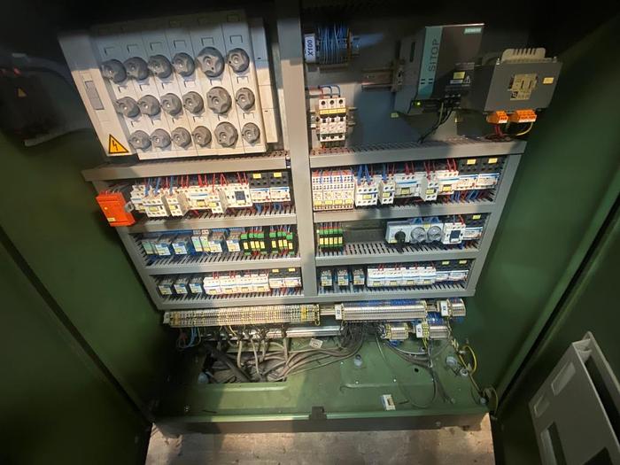 Used 2001 Peddinghaus BDL760/3 with Meba 400DG-700 Saw/Drill Line