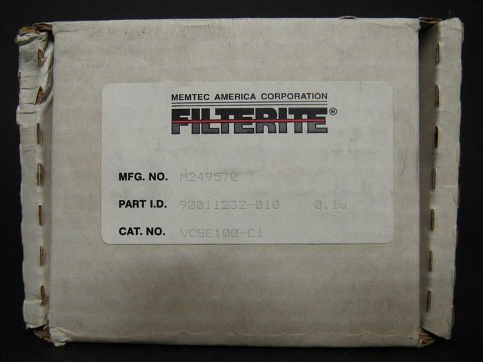 Memtec Filterite 90011232-010 0.1 Micron Filter NEW (3866)