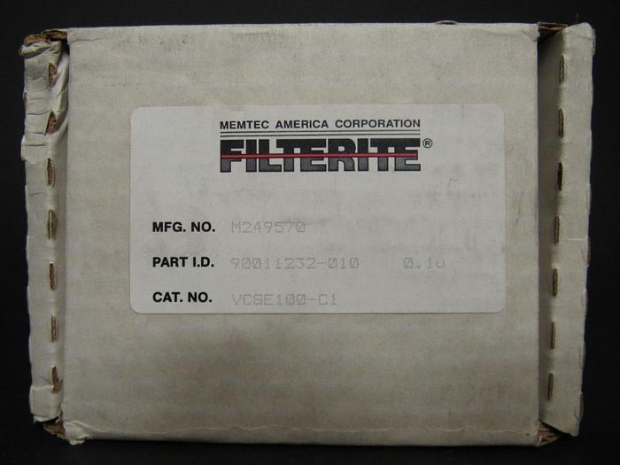 Memtec Filterite 90011232-010 0.1 Micron Filter Lot of 3 NEW (3866)