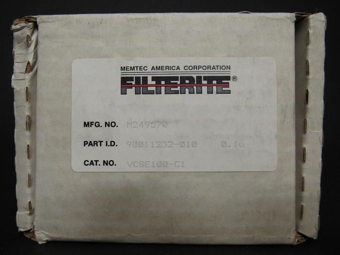 Memtec Filterite 90011232-010 0.1 Micron Filter Lot of 3 NEW  (3866)