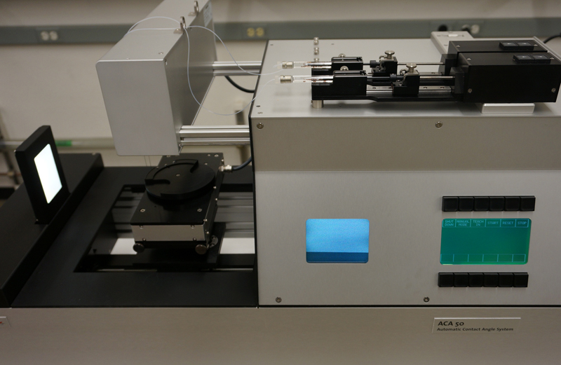 Used DataPhysics ACA50 Dynamic Contact Angle with programmable stage