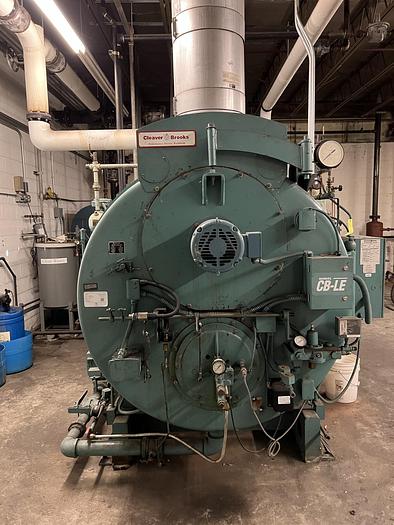 Used 150 HP Cleaver Brooks 150 PSI Steam Boiler 2001 Rental Boiler ...