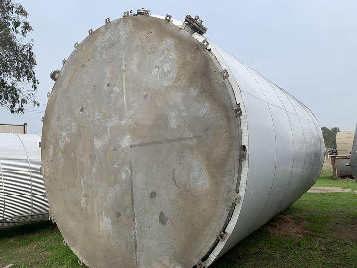 Used Tank, 25,000 Gallon, S/st, 13.5' x 23.5', Insulated, #S744299