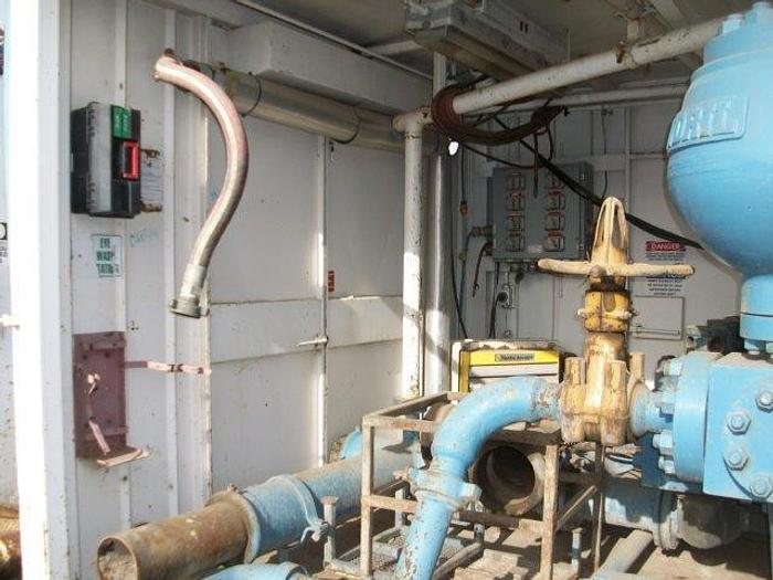 Used National 8P-80 Triplex Drilling Mud Pump Package