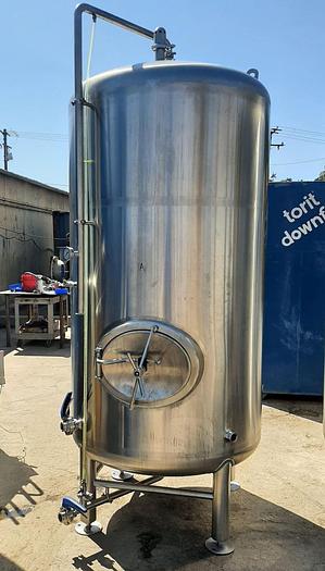 Used Tank, 465 Gallon, S/st, DT/DB, 15 BBL Brite Tank #S744753
