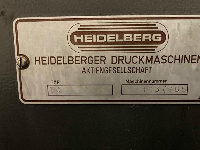 Utilisé 1986 HEIDELBERG TOK IDS