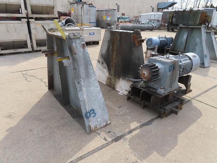 Used 6' X 6' STEVECO PEBBLE MILL - ALUMINA BRICK LINED - 40 HP SEW EURODRIVE