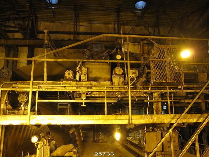 Used Kobayashi  Cylinder Former Machine Wet End And Press Section, Kobayashi Former, Manchester Suction Drum, First And Second Press #25733