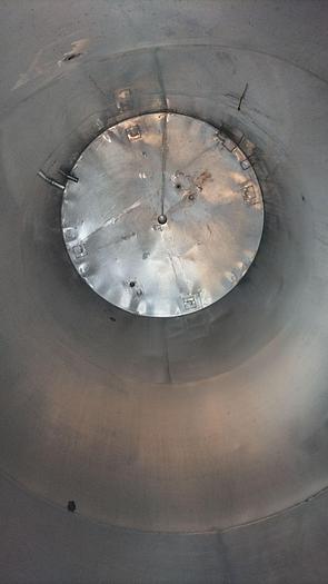 Used Tank, 2,400 Gallon, S/st, Cone Bottom, On Legs #S744781