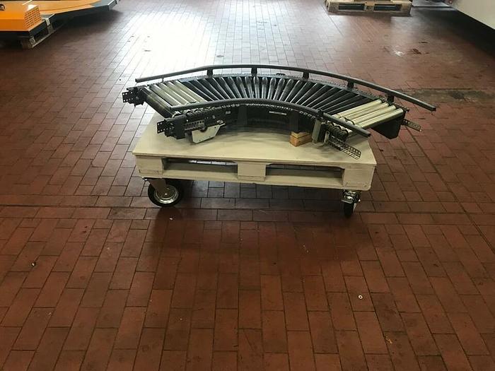 Gebraucht KNAPP Rollenbahnkurve Kurvenförderer 90 Grad