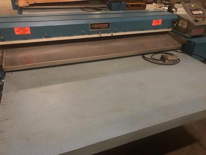 Used 60" ROSENTHAL SHEETER MODEL WAS-5-HUBZVAA-24V