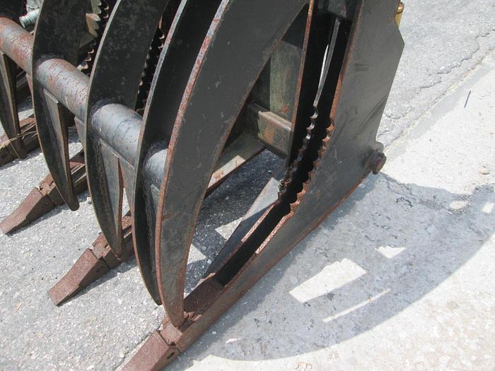 Used Skid steer Grapple Rake, 84" Wide
