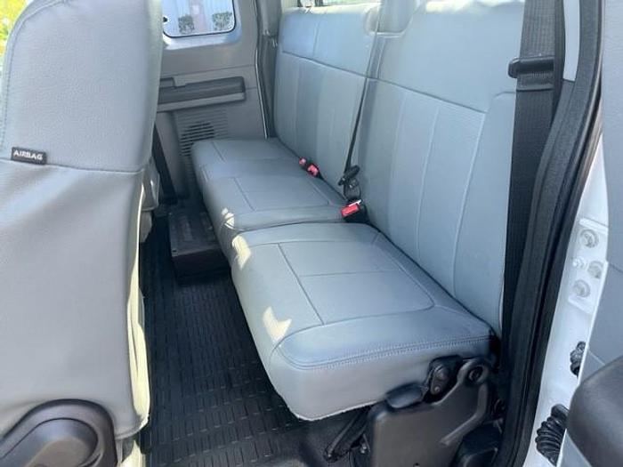 Used Altec AT40-G Bucket Boom on 2015 Ford F550 4x4 Extended Cab Utility Bucket Truck