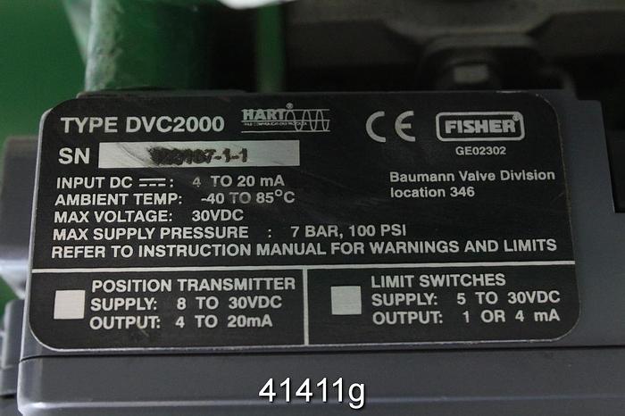 Unused Fisher Design GX 2" Steam Valve #41411