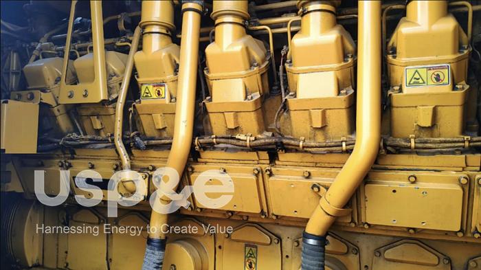 Used 1460 kw 2011 CAT 3516 Diesel Genset