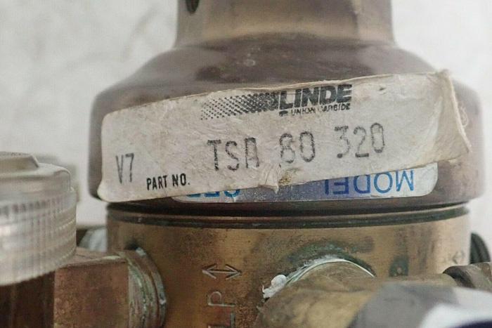 Used LINDE TSA 80 320 Gas Regulator