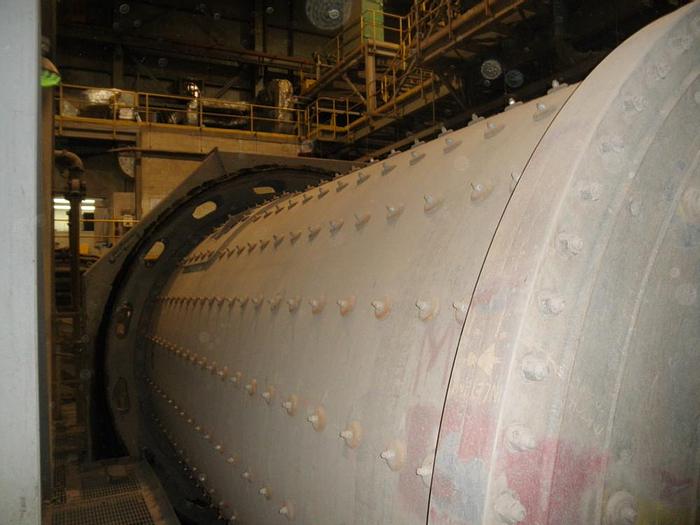 Used Mill, Ball, 13' X 21', Allis Chalmers, 2000 HP, Rubber Lined, #S738509