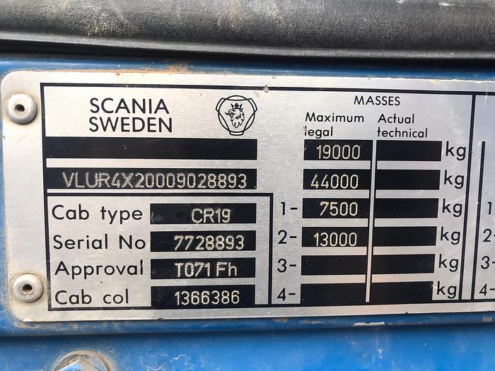 Usado 1997 SCANIA R 124L 400