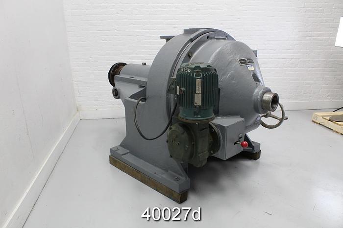 Used Beloit Jones DD4000 Refiner, 30" #40027