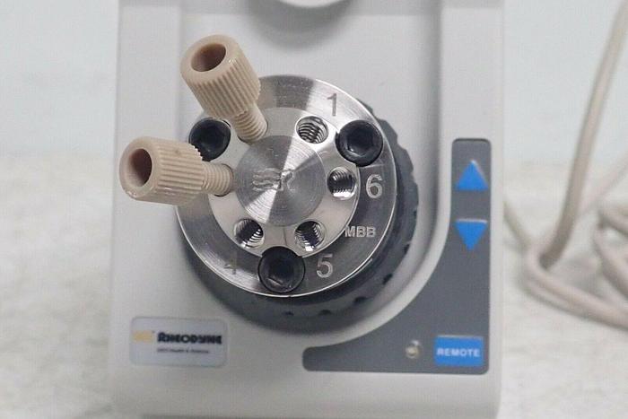 Used Rheodyne MXT715-000 Hi-Pressure 2-Position 6-Port Switching Valve PD715-000